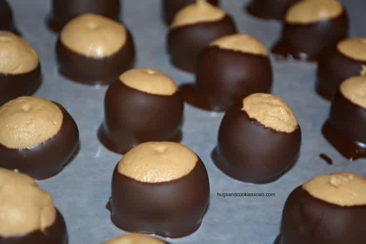 buckeyes chocolate dipped