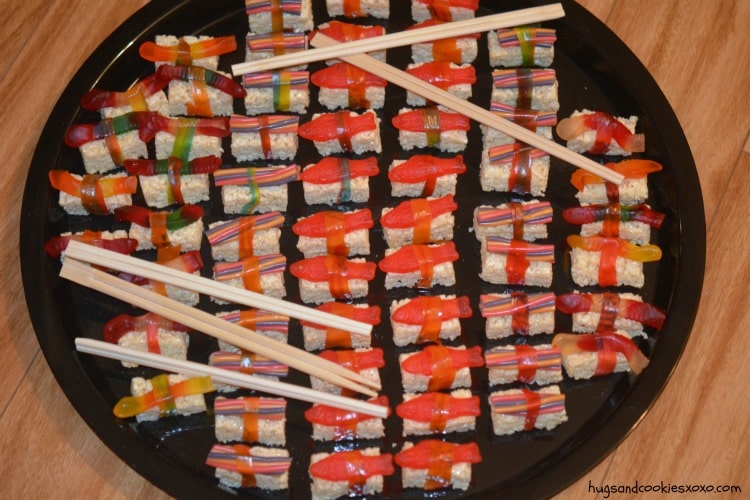candy sushi
