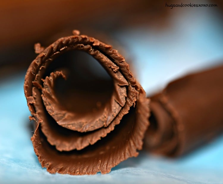 chocolate curls semisweet