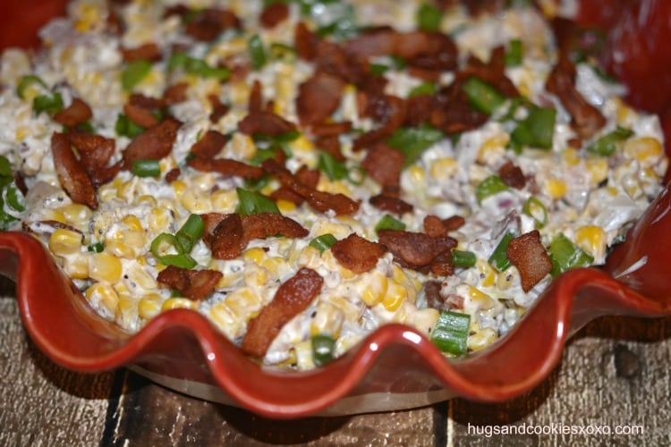 corn dip creamy bacon