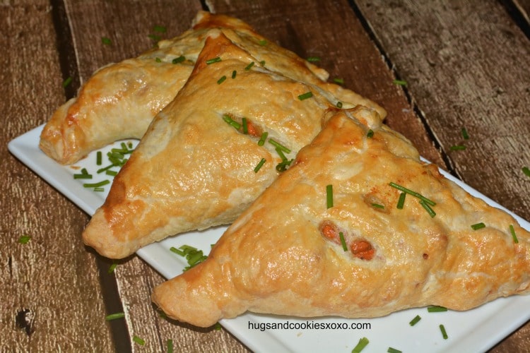 Chicken Pot Pie Turnovers - Hugs and Cookies XOXO