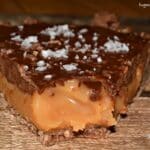 Chocolate Caramel Tart With Chocolate Almond Crust