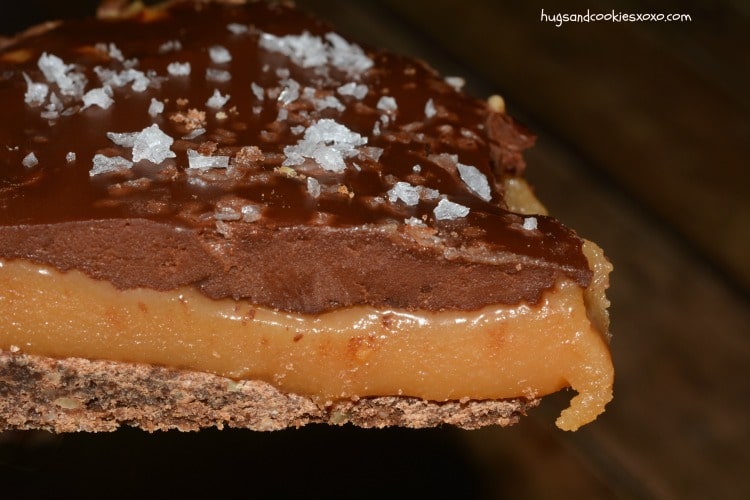 almond slice caramel