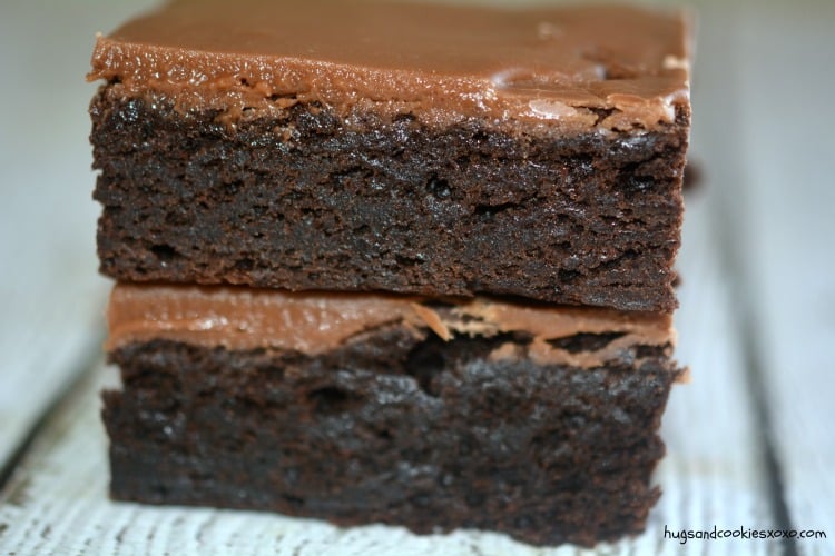 brownies frosted