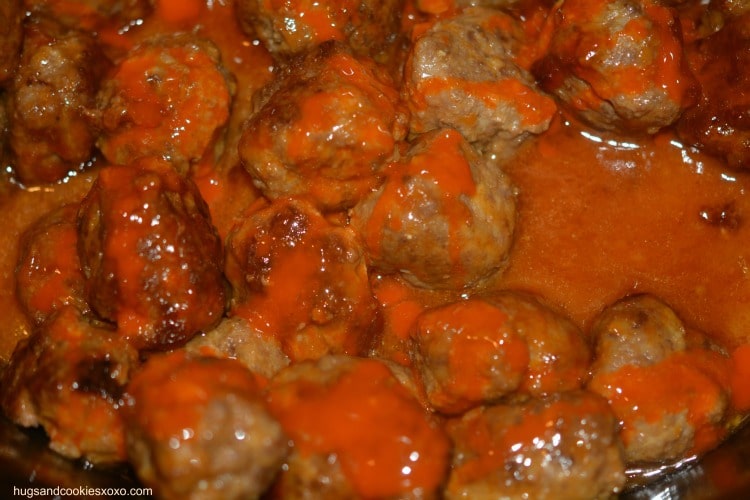 buffalo hot meatballs