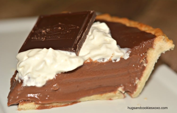 pudding chocolate pie