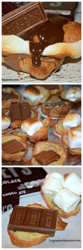 smores chocolate cream puff