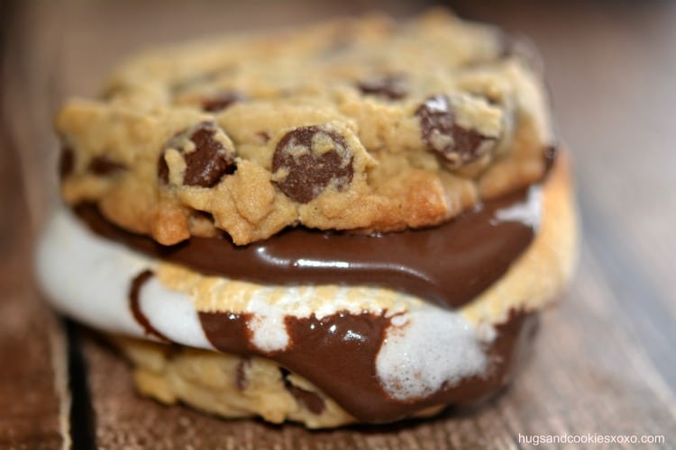 smores marshmallow cookie