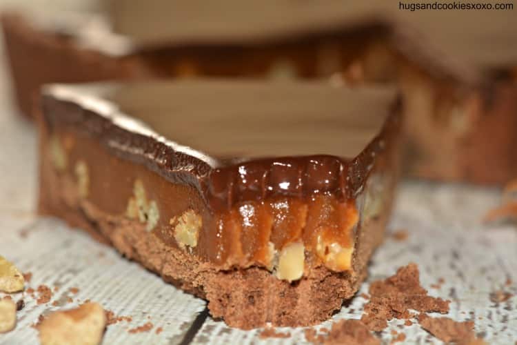 walnut caramel tart