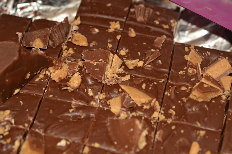 pb fudge pieces