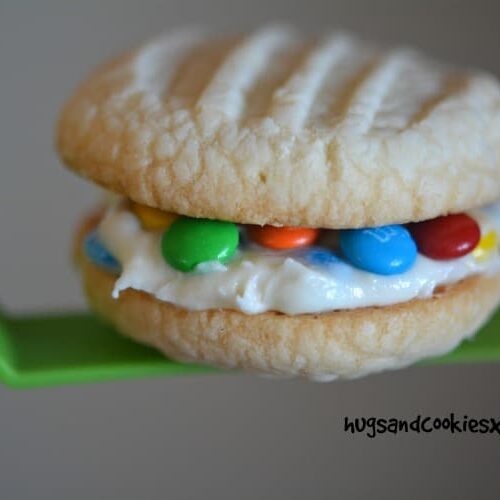 m and m cookies