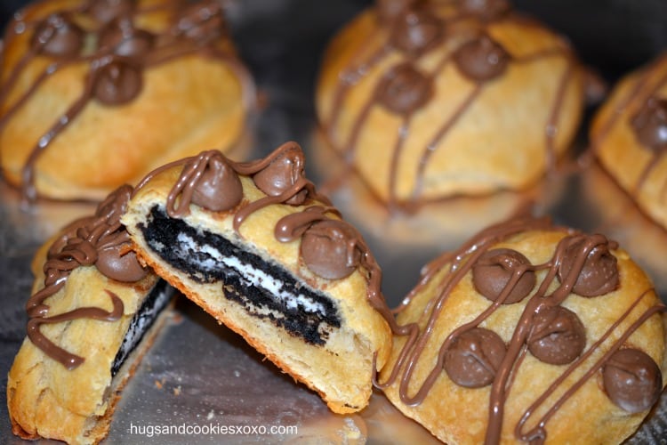 oreo crescents chocolate