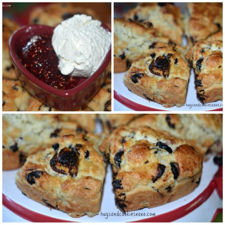 berry scones