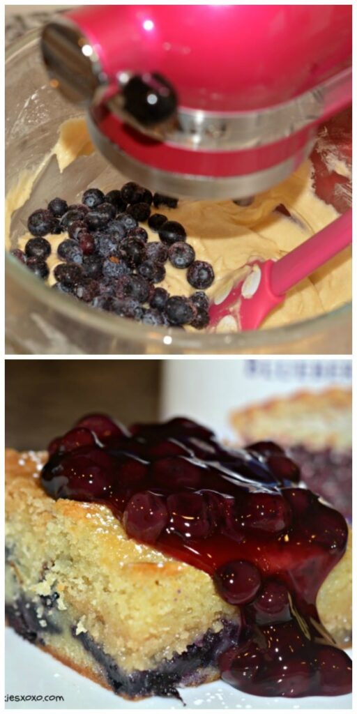 blueberry cake