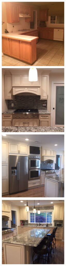 kitchen reno before and after