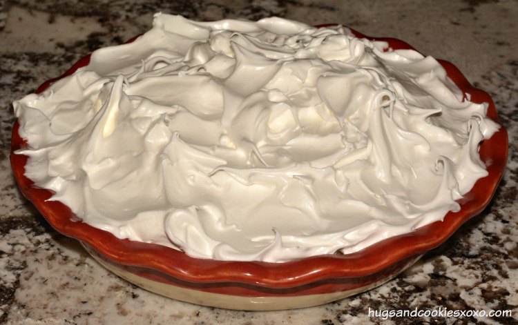 Banana Meringue Pie Hugs And Cookies XOXO   Banana Meringue Pie Bake 