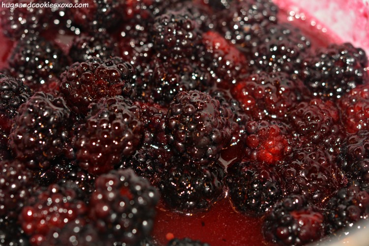 blackberries cooked