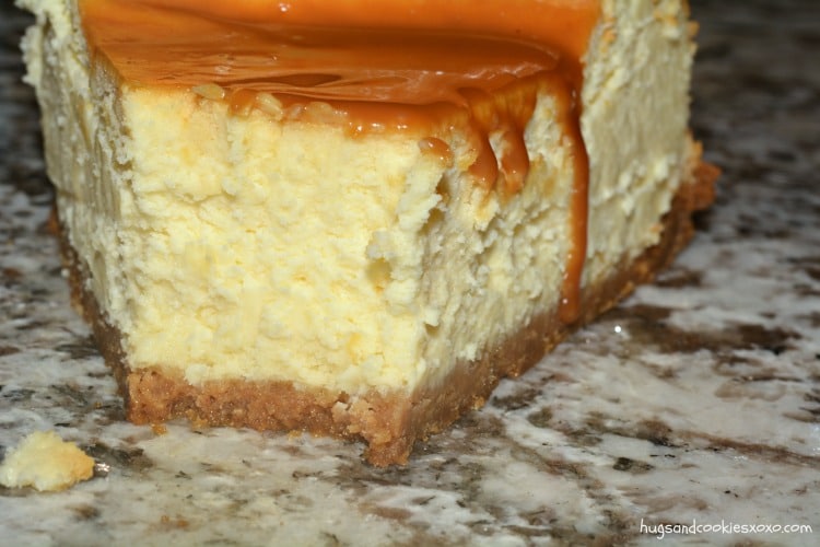 cheesecake homemade caramel