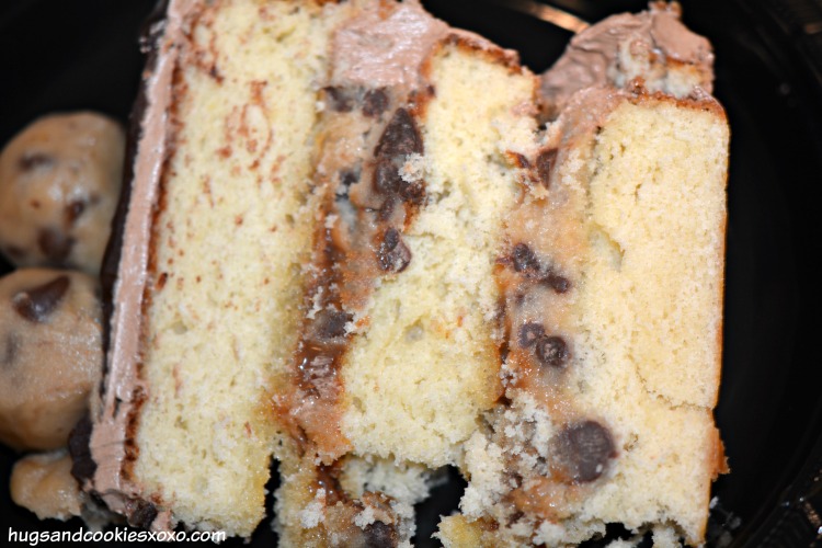 cookie dough slice