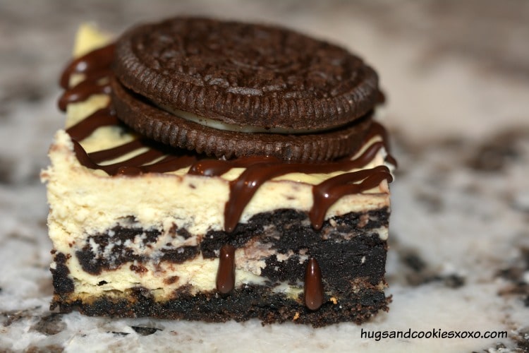 oreo cheesecake square