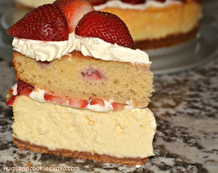 strawberry shortcake slice