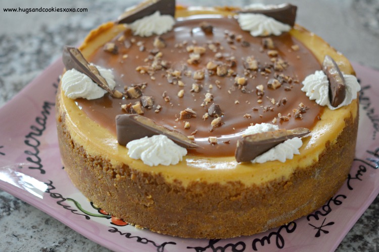 caramel cheesecake toffee and cream