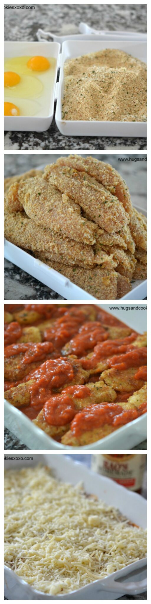 Chicken Finger Parm - Hugs and Cookies XOXO