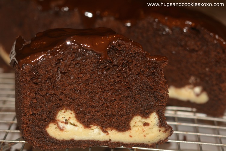 chocolate bundt ganache