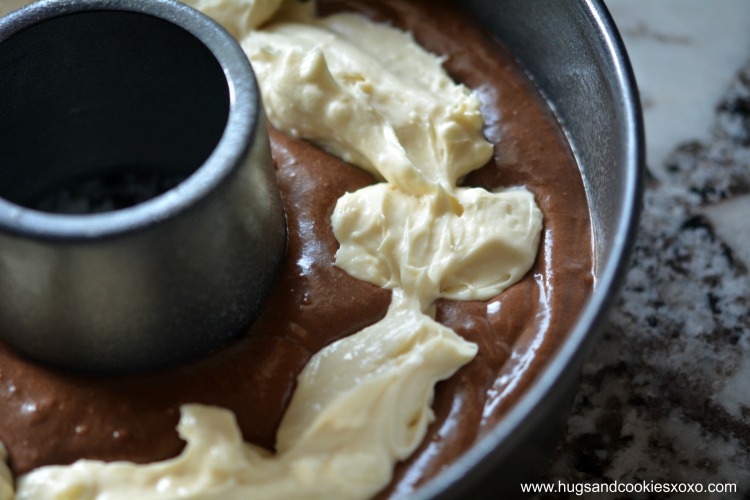 chocolate bundt stuffed