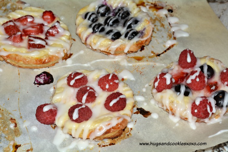 puff pastry fruit danish