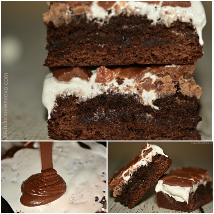 chocolate marshmallow brownies