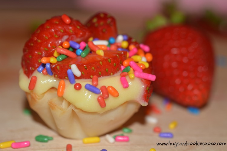 pudding fruit tart