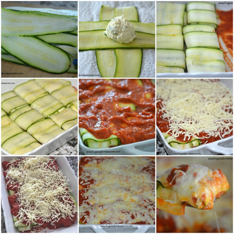 zucchini ravioli step by step