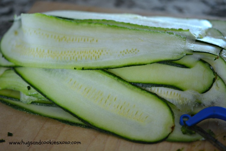 zucchini slices