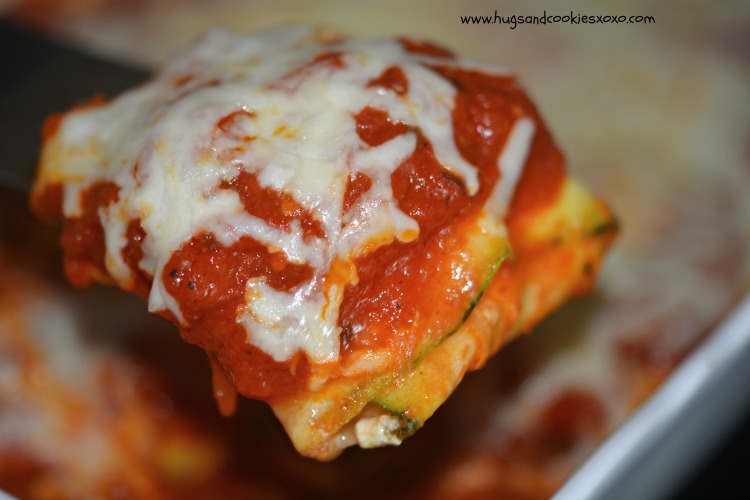 zucchini stuffed ravioli melted cheese