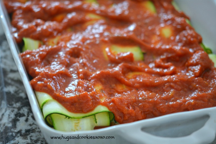 zucchini stuffed raviolis