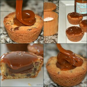 caramel cookie cups