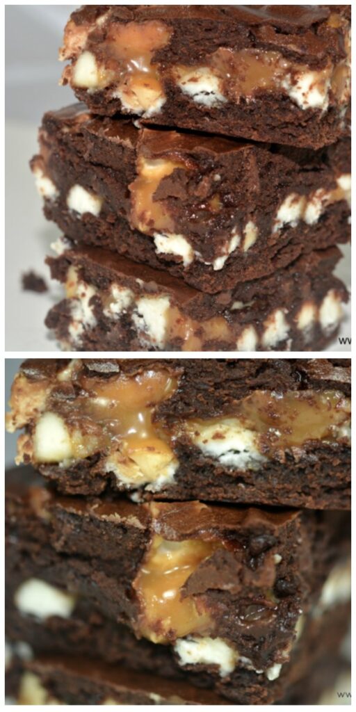 snickers-caramel-brownies