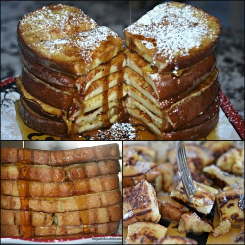 Denny's Copycat French Toast Hugs and Cookies XOXO