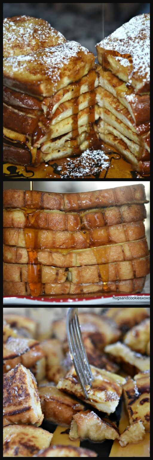 Denny's Copycat French Toast Hugs and Cookies XOXO