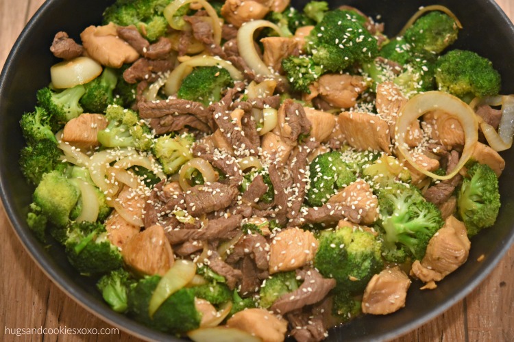 Beef And Chicken Stir Fry Hugs And Cookies Xoxo