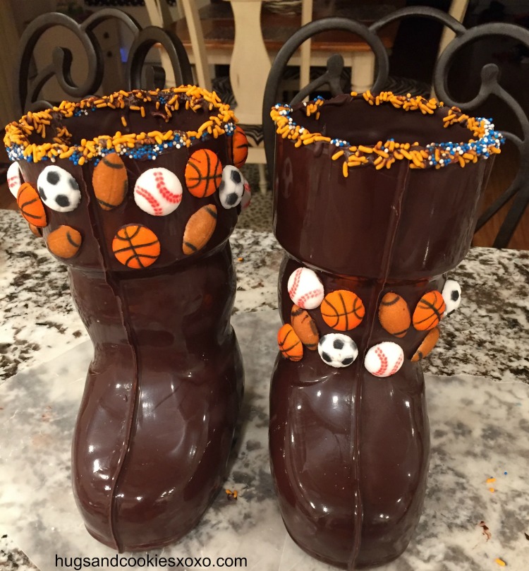 chocolate boots