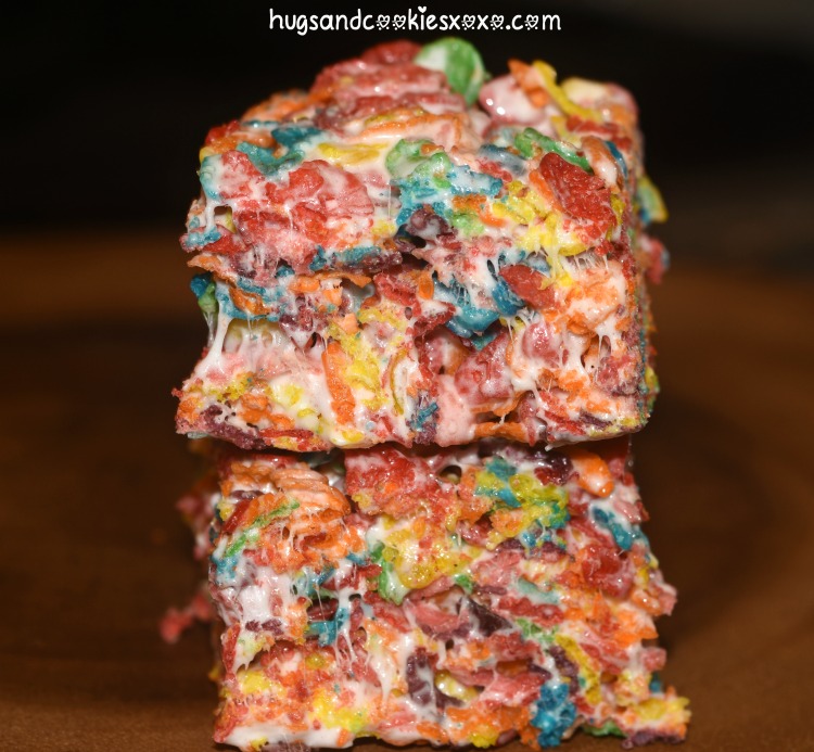 Fruity Pebbles Marshmallow Treats