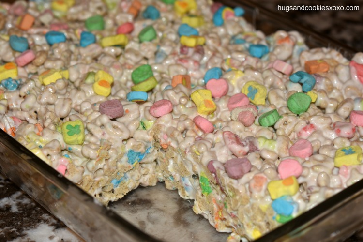 lucky charms krispy treats