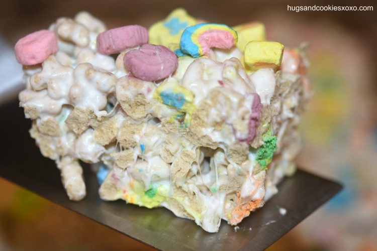 lucky charms krispy treats