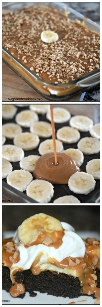  Dulce De Leche Banana Toffee Brownies