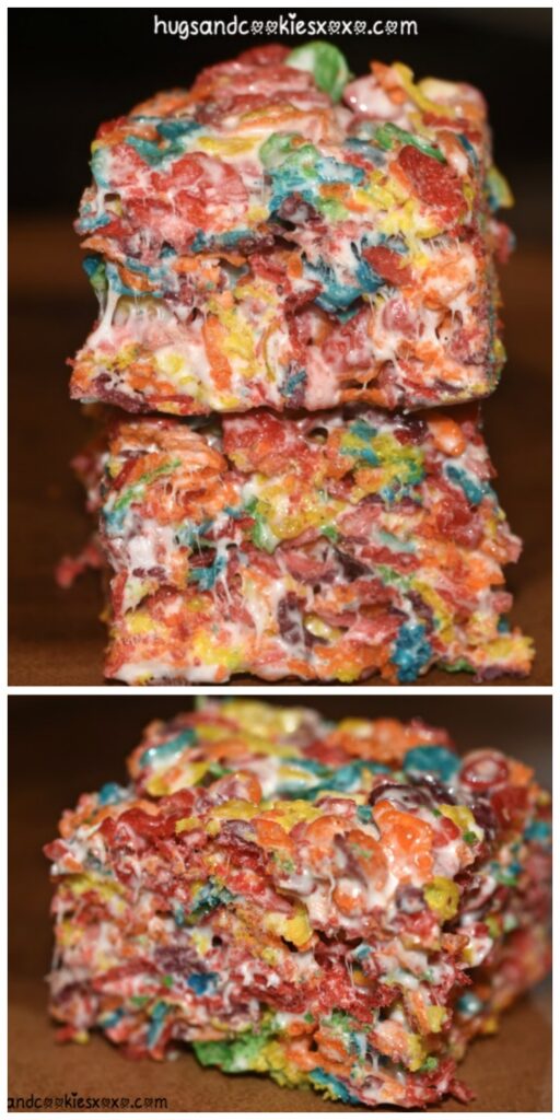 Fruity Pebbles Marshmallow Treats