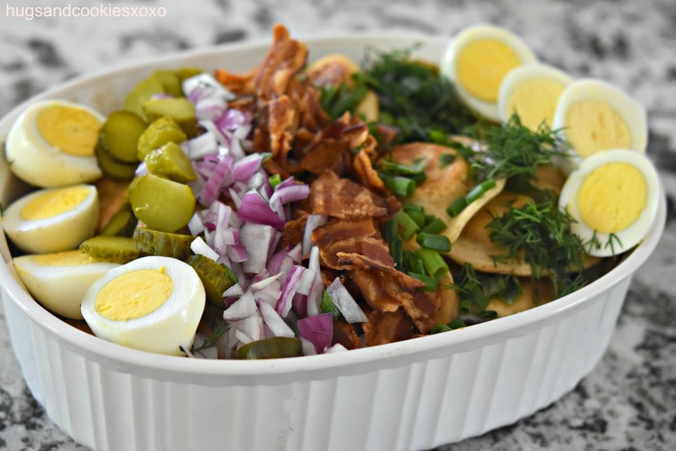 Loaded Pierogi Potato Salad