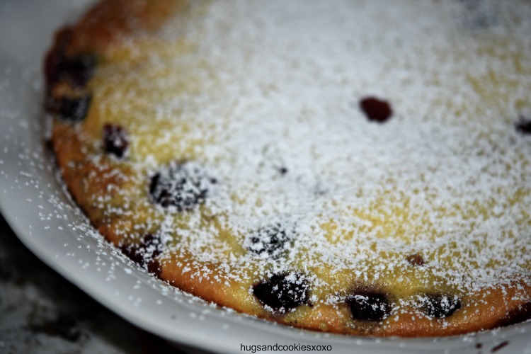 Sweet Dark Cherry Clafouti