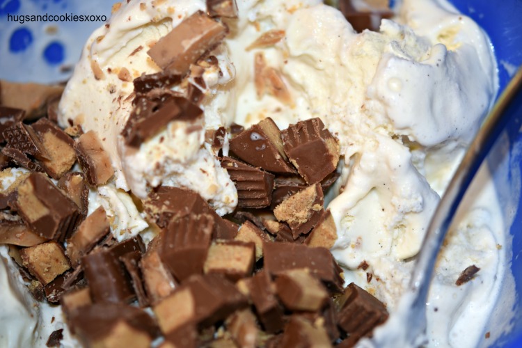 Ice Cream Pie With a Shot of Caramel